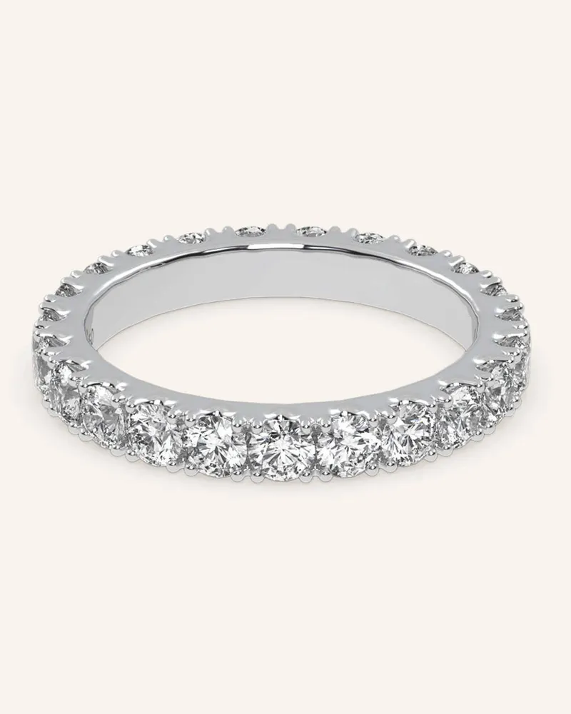 VEYNOU Ring Memory Aus 18 Karat Weißgold Mit 1,35ct. Diamanten silber Weissgold