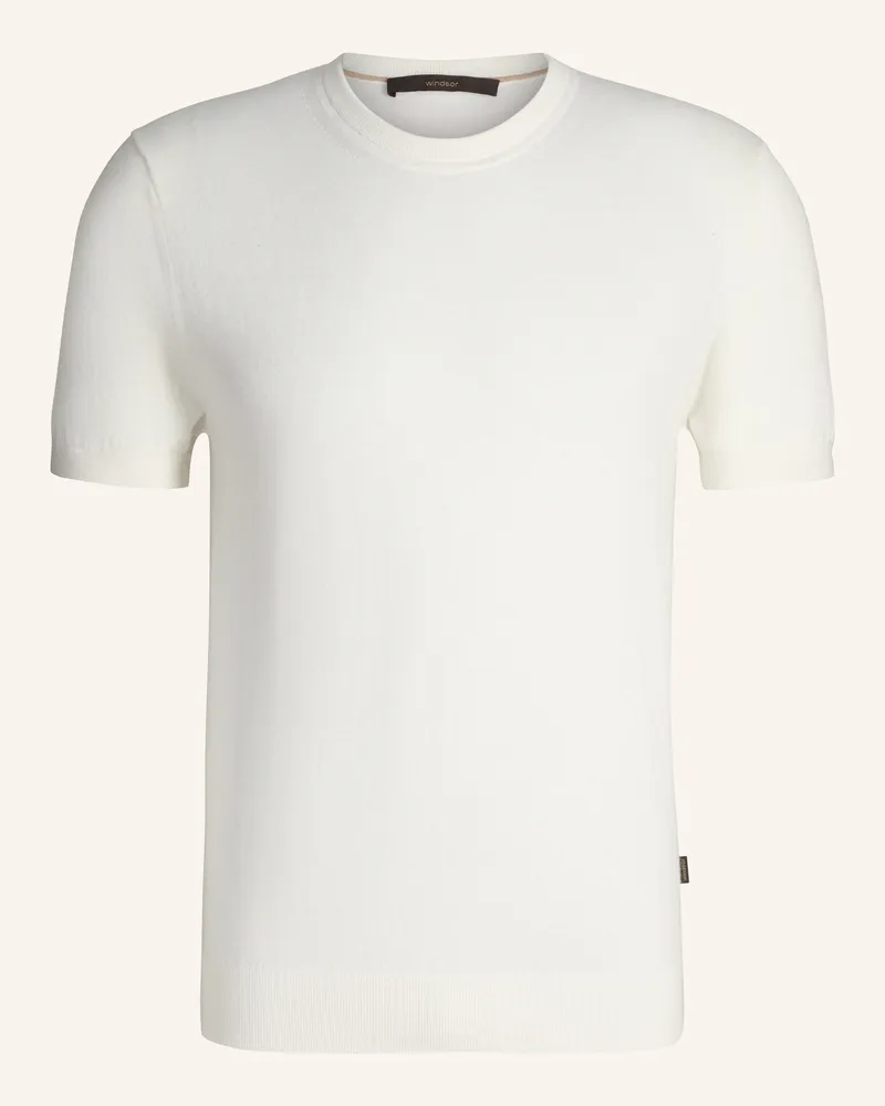 windsor. Strickshirt weiss Weiss