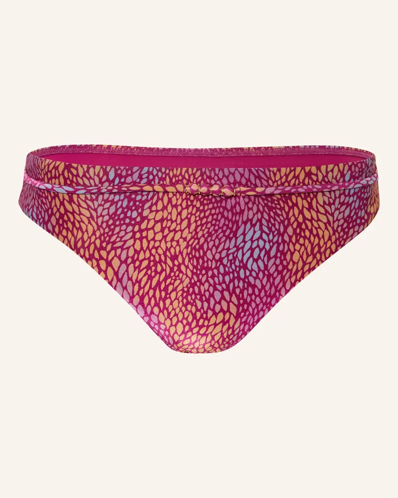 Cyell Basic-Bikini-Hose Burgundy Drops lila Fuchsia