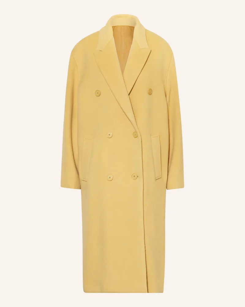 Isabel Marant Wollmantel Theodore gelb Hellgelb