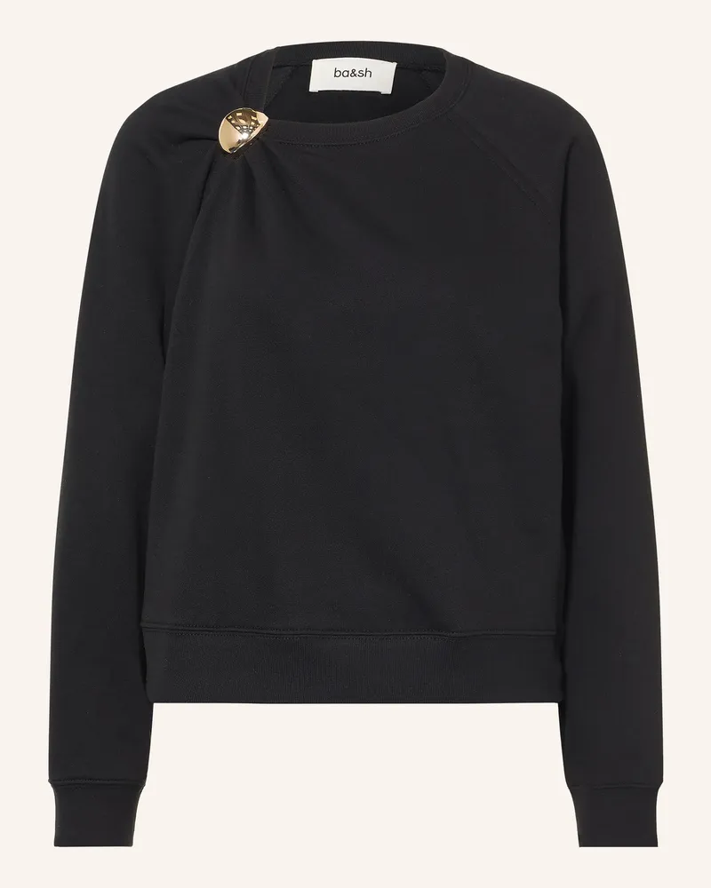 ba&sh Sweatshirt Della schwarz Schwarz