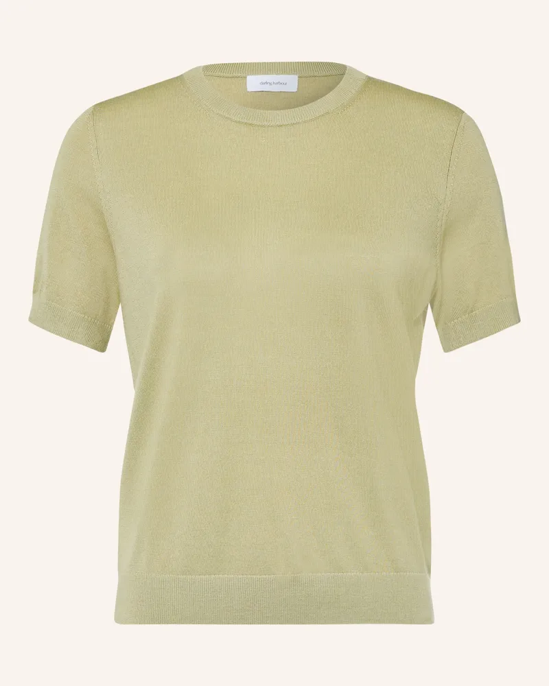 Darling Harbour Strickshirt Aus Merinowolle gruen Tea