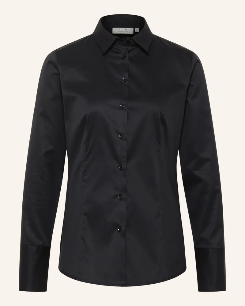Eterna Bluse REGULAR FIT Schwarz