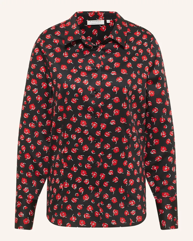 Eterna Bluse REGULAR FIT Schwarz