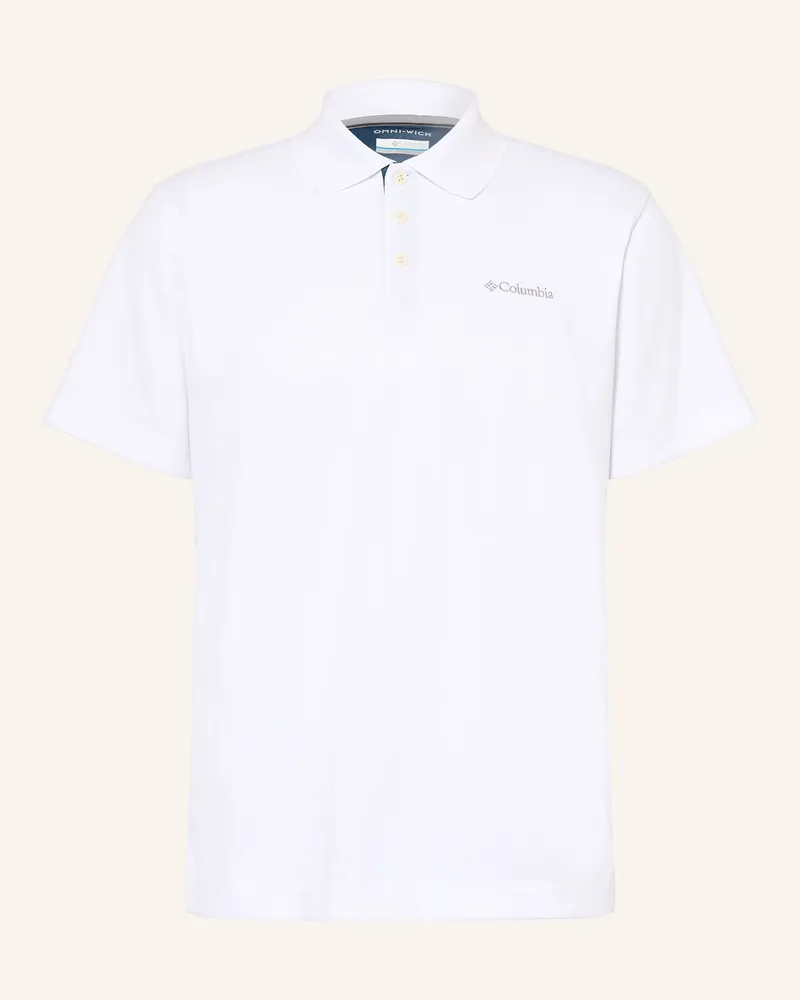 Columbia Sportswear Company Funktions-Poloshirt Utilizer™ weiss Weiss