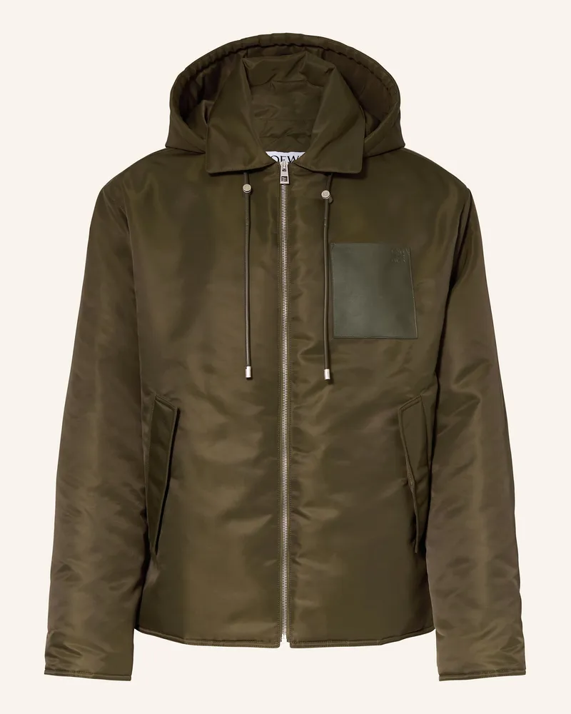 Loewe Jacke gruen Khaki