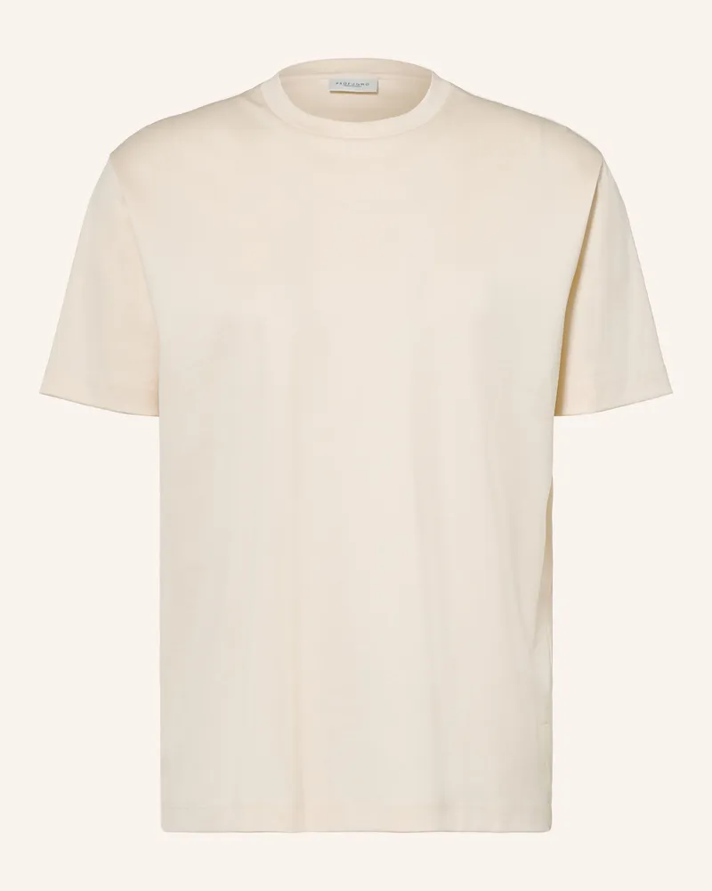 Profuomo T-Shirt weiss Ecru