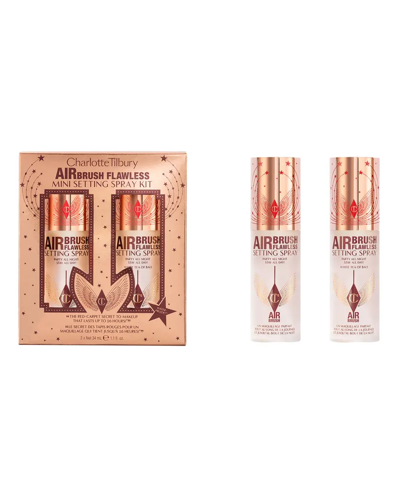 Charlotte Tilbury Airbrush Flawless Mini Setting Spray Kit Pflege-Set N
