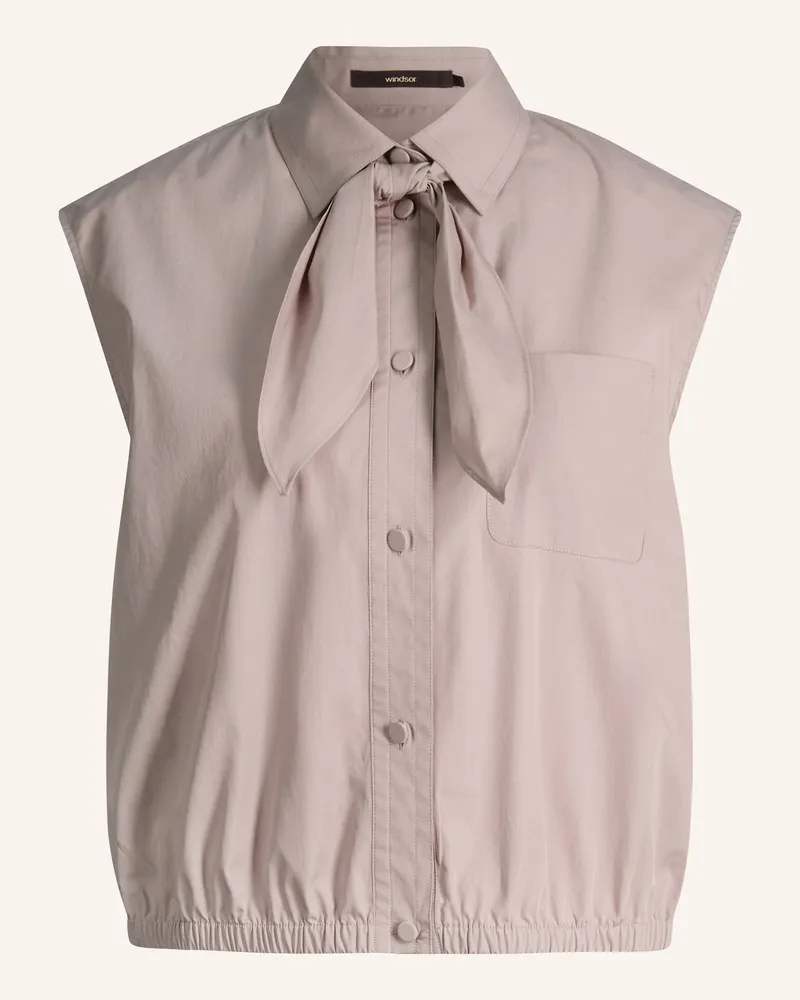 windsor. Blusentop beige Grau