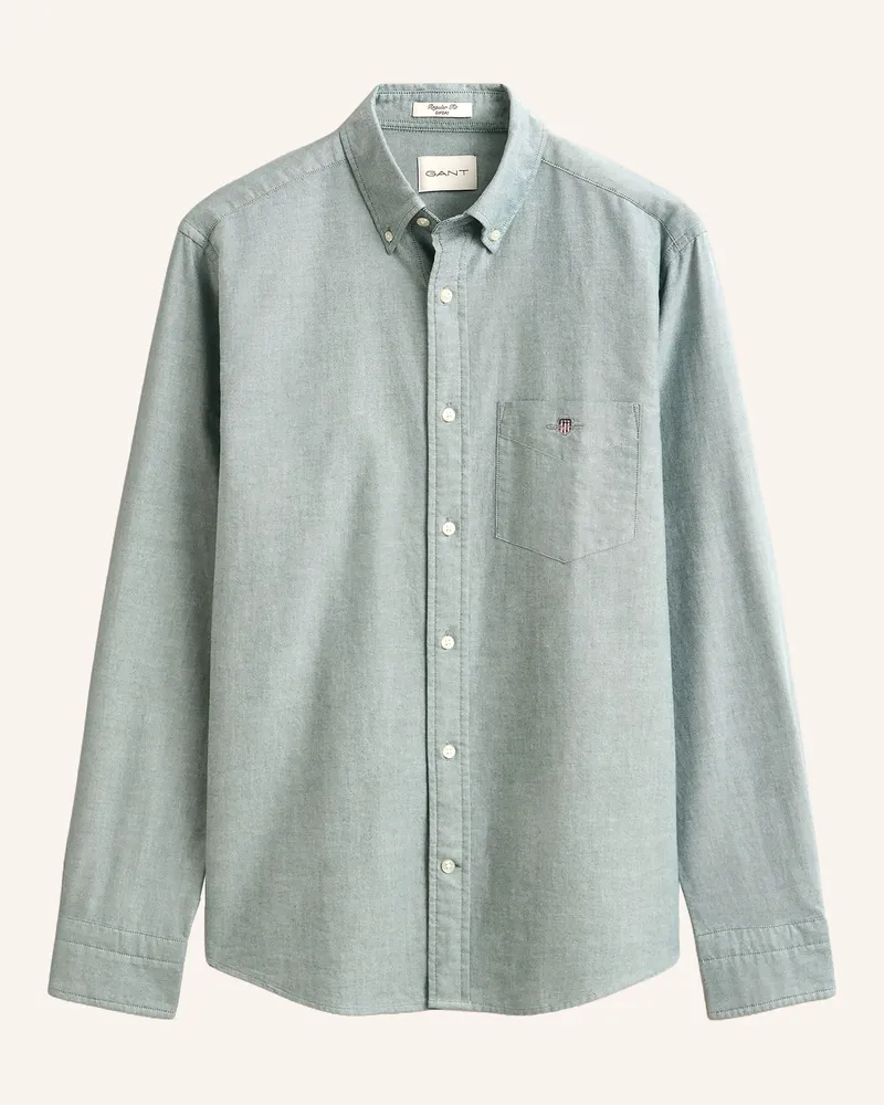 Gant Oxfordhemd Regular Fit gruen Hellgrün