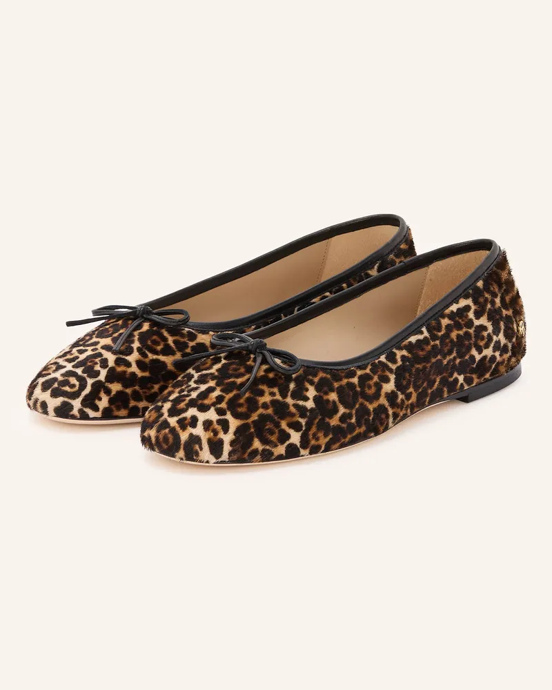 Anine Bing Ballerinas JAMIE Dunkelbraun