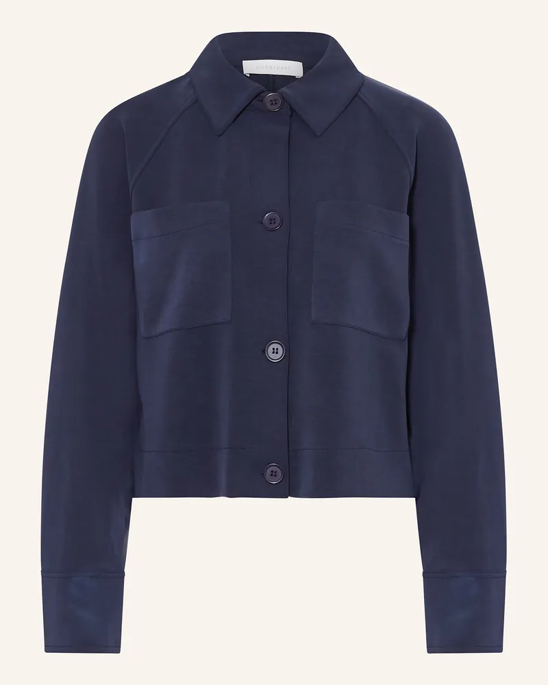 Rich&Royal Kastenjacke Dunkelblau