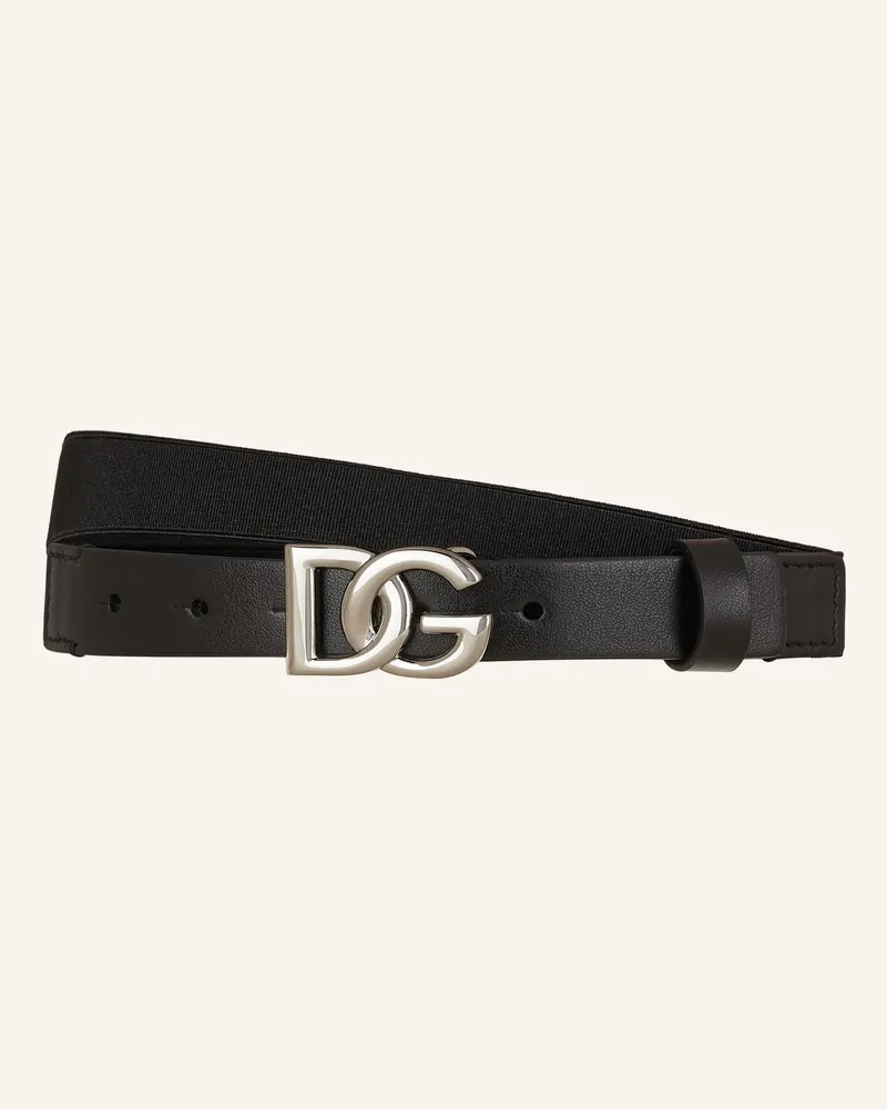 Dolce & Gabbana Gürtel Schwarz