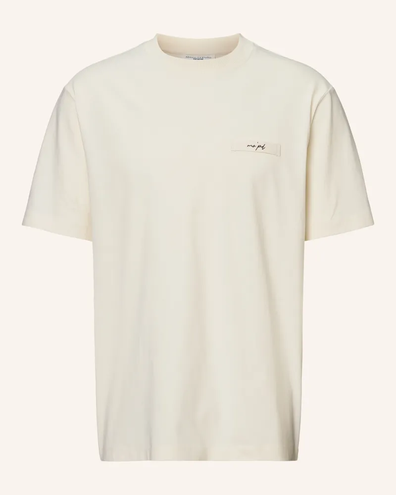Marc O'Polo T-Shirt weiss Ecru