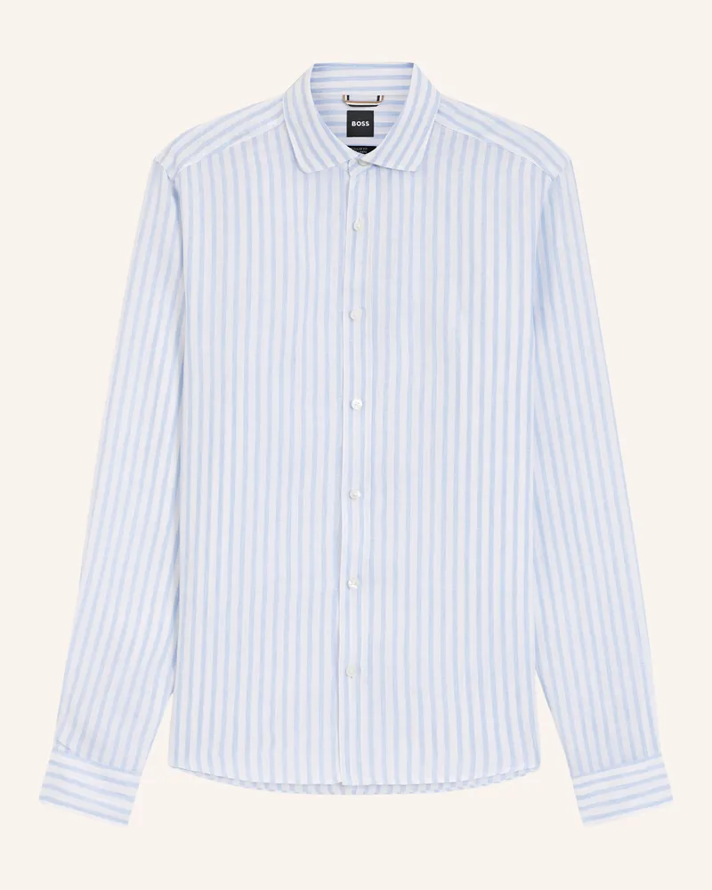 HUGO BOSS Casual Hemd C-Liam-Sp-262 Regular Fit blau Hellblau