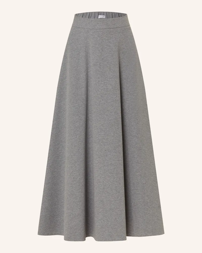 Brunello Cucinelli Jerseyrock Grau