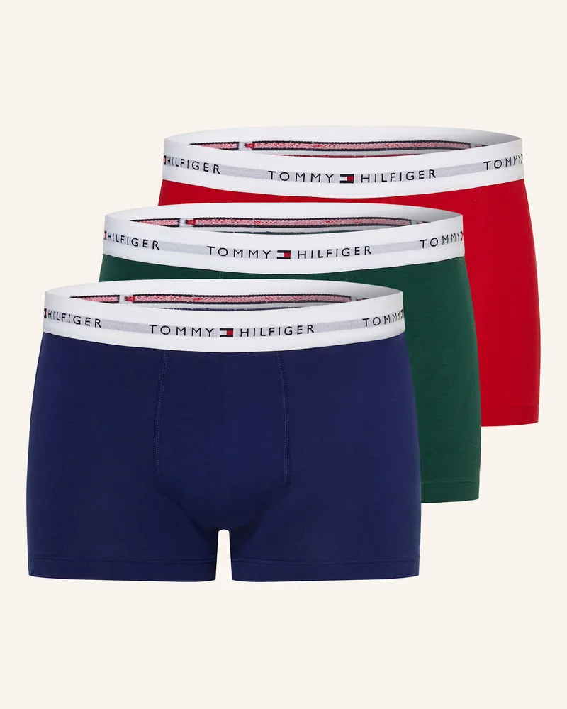 Tommy Hilfiger 3er-Pack Boxershorts Blau