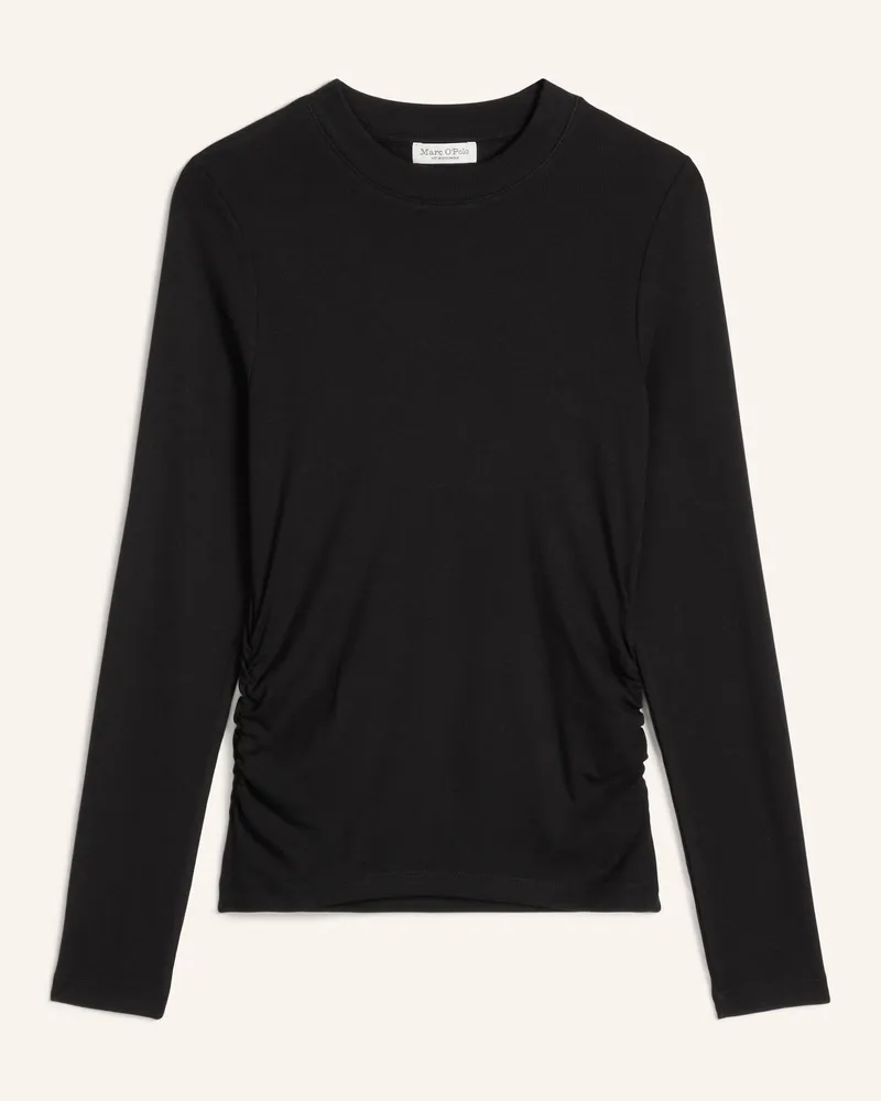 Marc O'Polo T-Shirt schwarz Schwarz