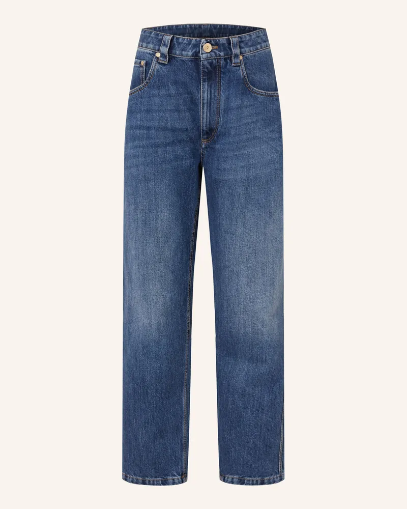 Brunello Cucinelli Straight Jeans blau C9824