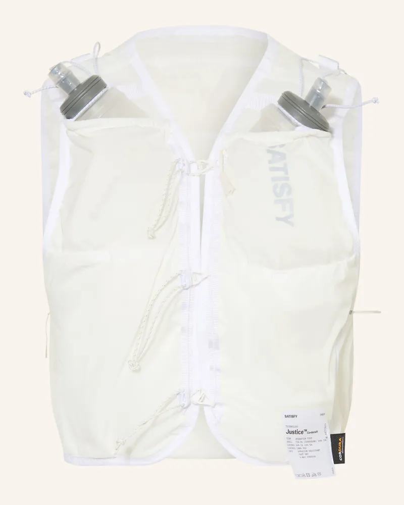 Satisfy Laufweste Justice™ Cordura® 5l Hydration weiss Weiss