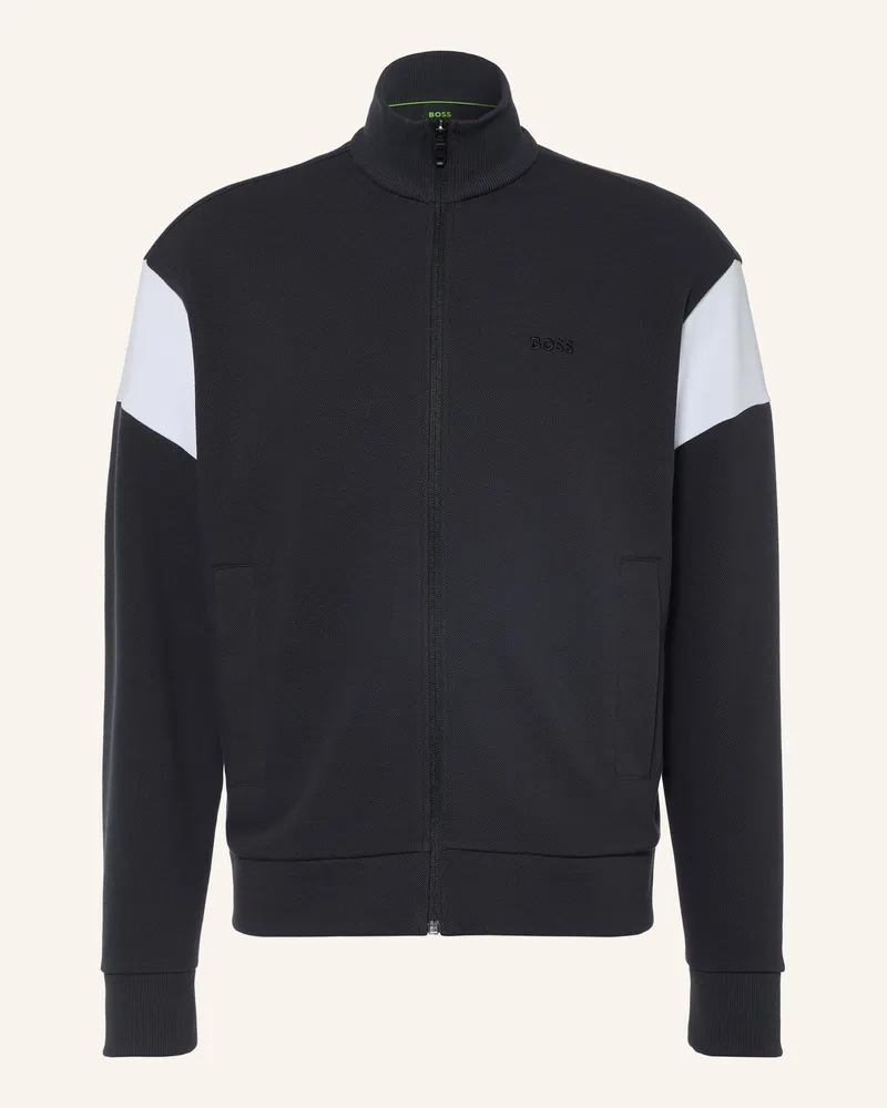 HUGO BOSS Trainingsjacke Union Skaz blau Dunkelblau