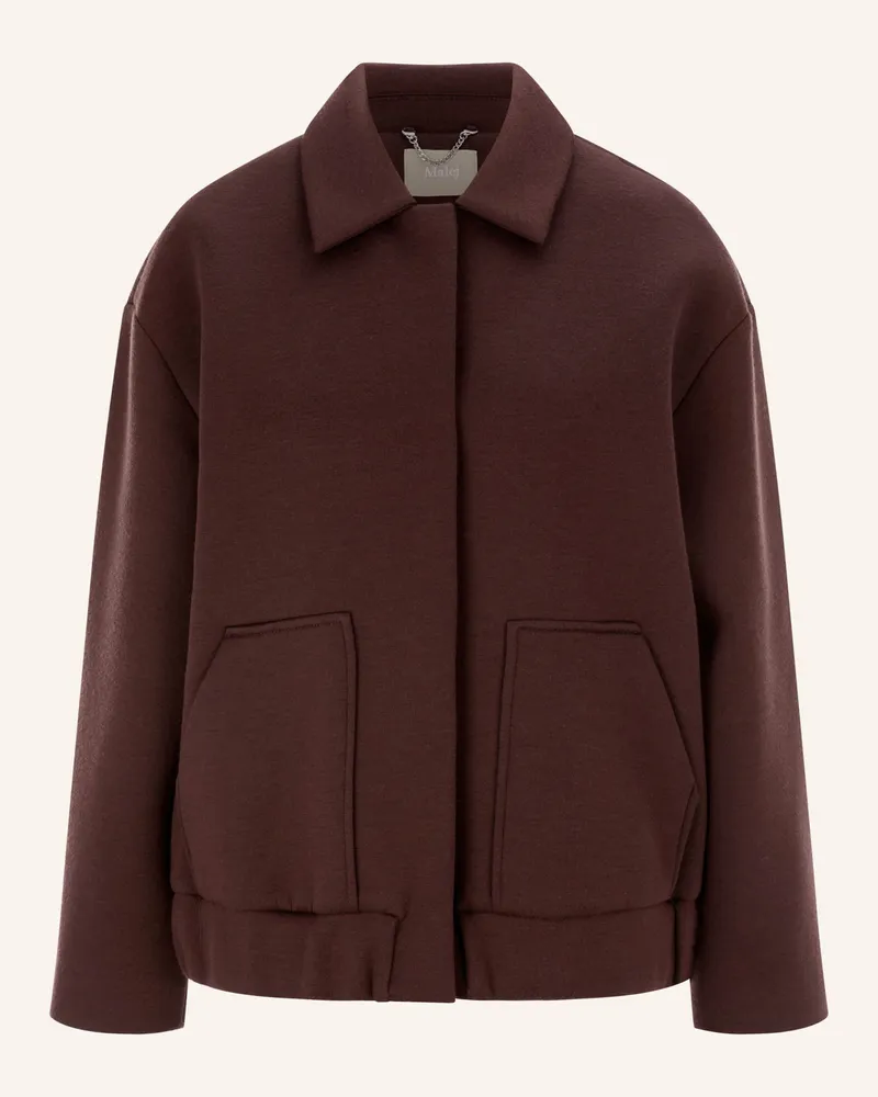 Malej Blouson Dunkelrot