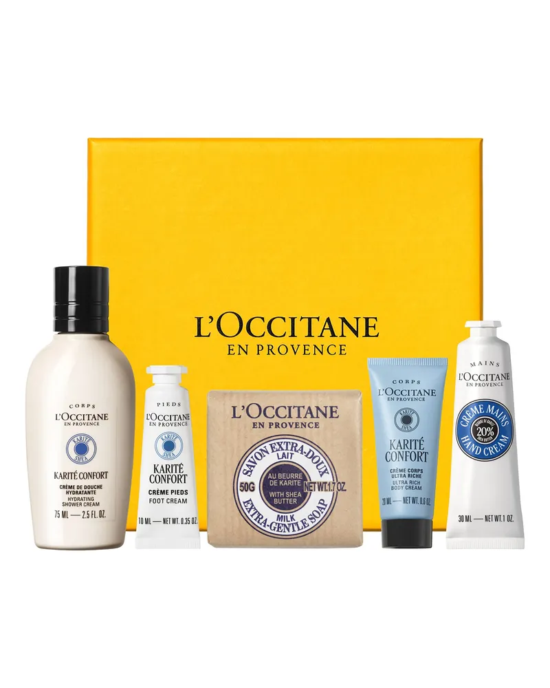 L'Occitane Karité Confort Routine Pflege-Set 
