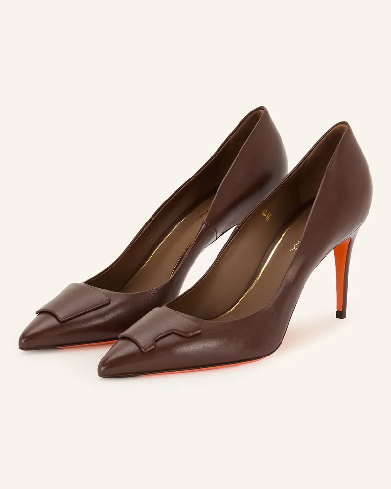 Santoni Pumps SIB Braun