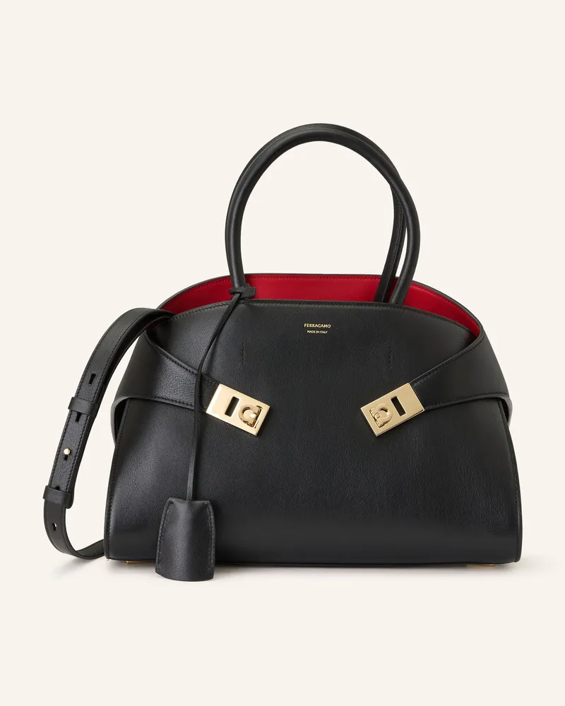 Ferragamo Handtasche HUG Schwarz