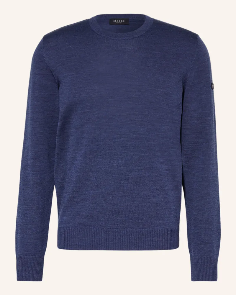 Maerz Pullover blau Dunkelblau