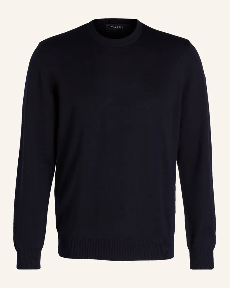 Maerz Pullover blau Dunkelblau