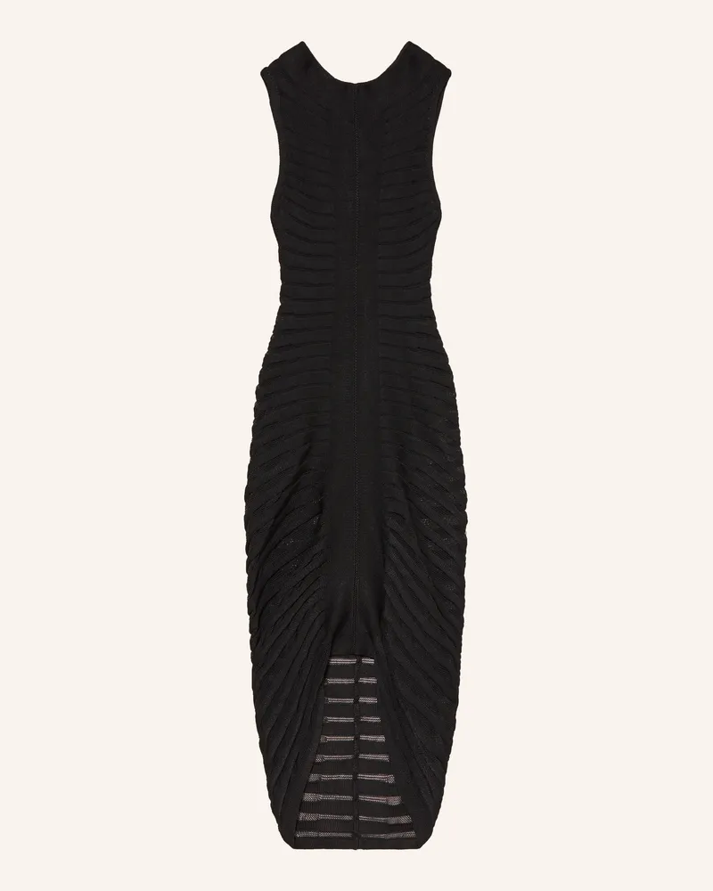 Alaïa Strickkleid Schwarz