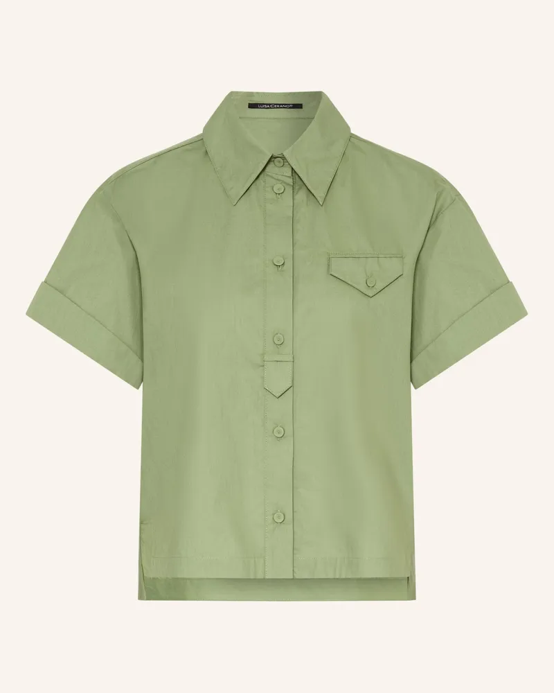 Luisa Cerano Hemdbluse Grün