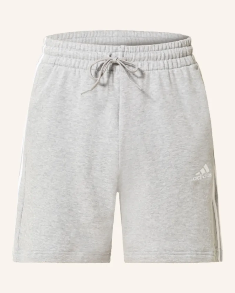 adidas Sweatshorts ESSENTIALS FRENCH TERRY 3-STRIPES Grau
