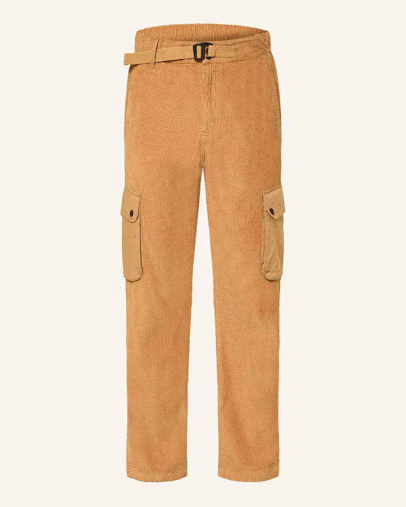 Knowledge Cotton Apparel Trekkinghose Cognac