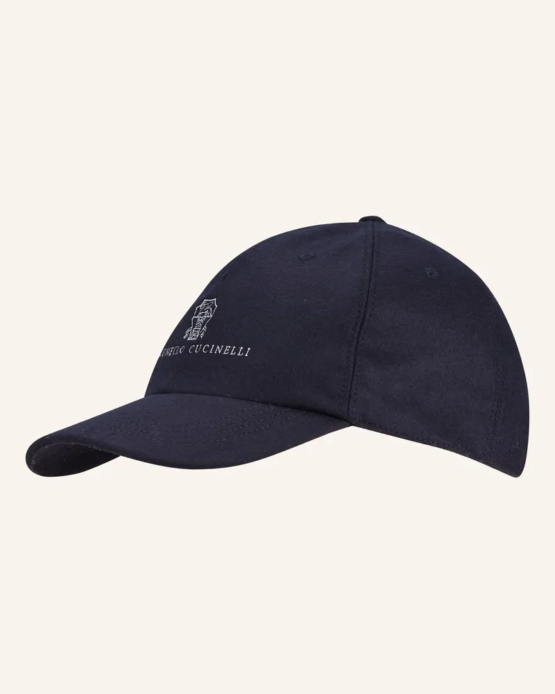 Brunello Cucinelli Cap Dunkelblau
