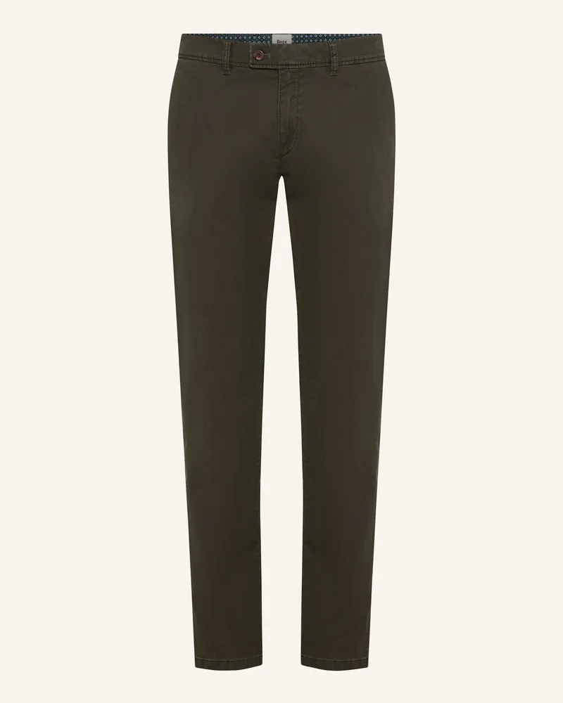 Brax Flatfronthose|Chino STYLE EVANS Oliv
