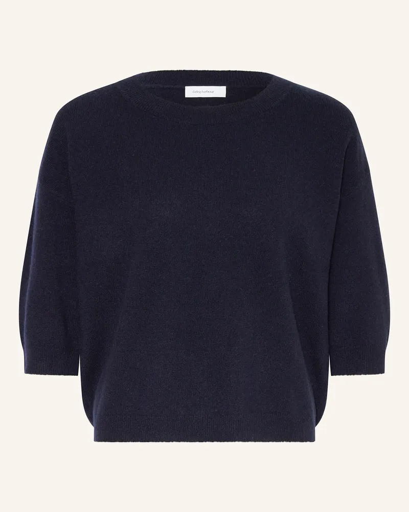 Darling Harbour Cashmere-Pullover mit 3/4-Arm Marine