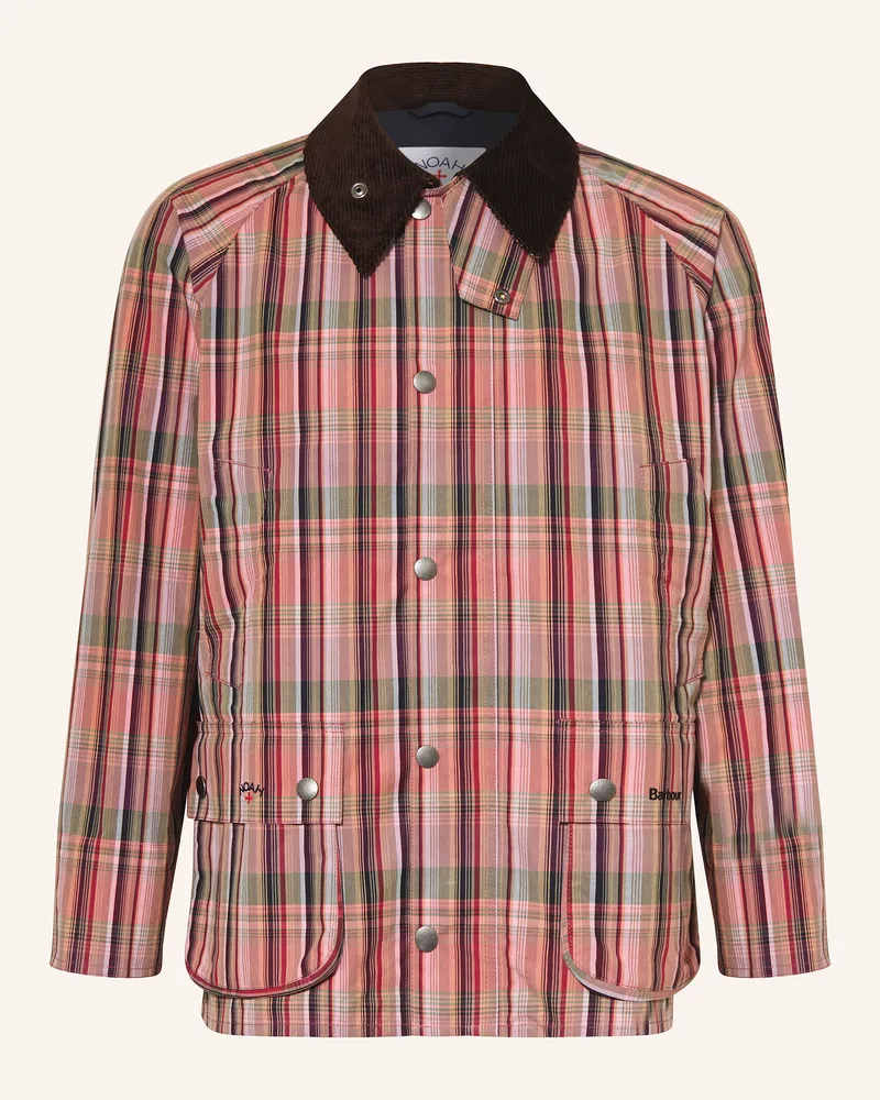 Barbour Fieldjacket NOAH WADING Pink