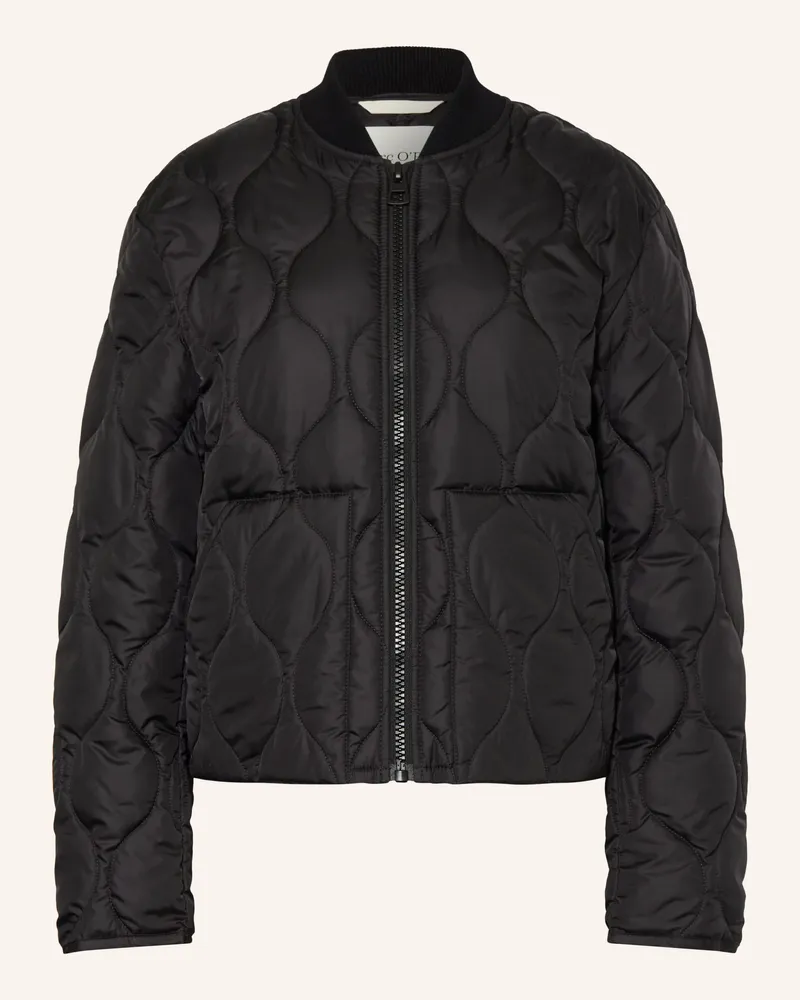 Marc O'Polo Steppjacke schwarz Schwarz