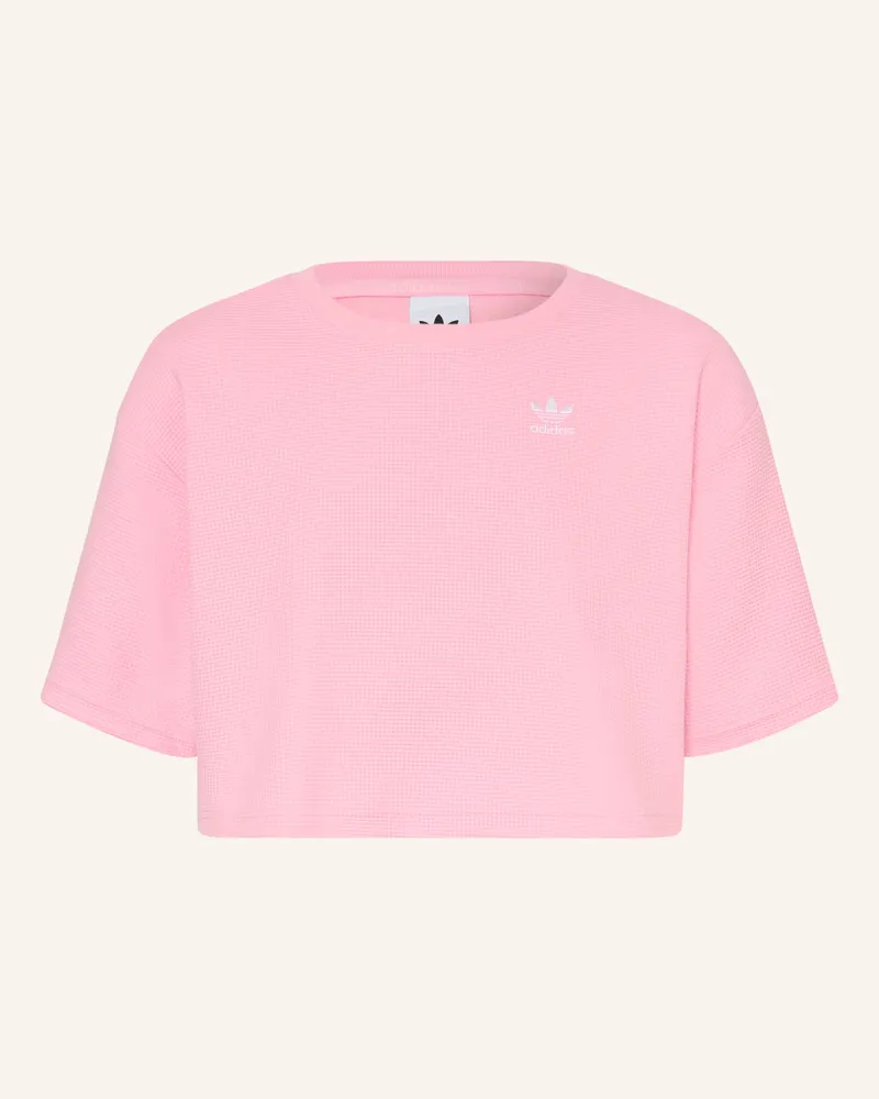 adidas Cropped-Shirt rosa Rosa