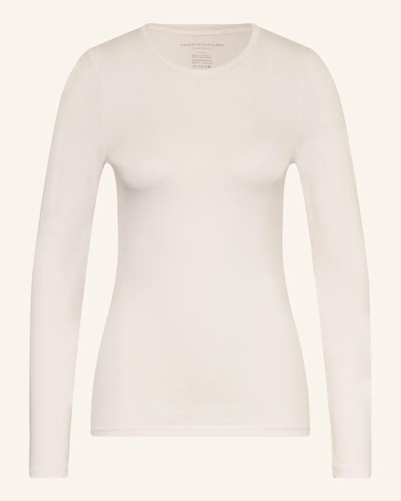 Majestic Longsleeve rosa Hellrosa