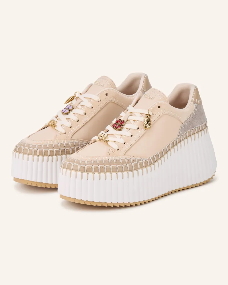 Chloé Sneaker Nama beige 092
