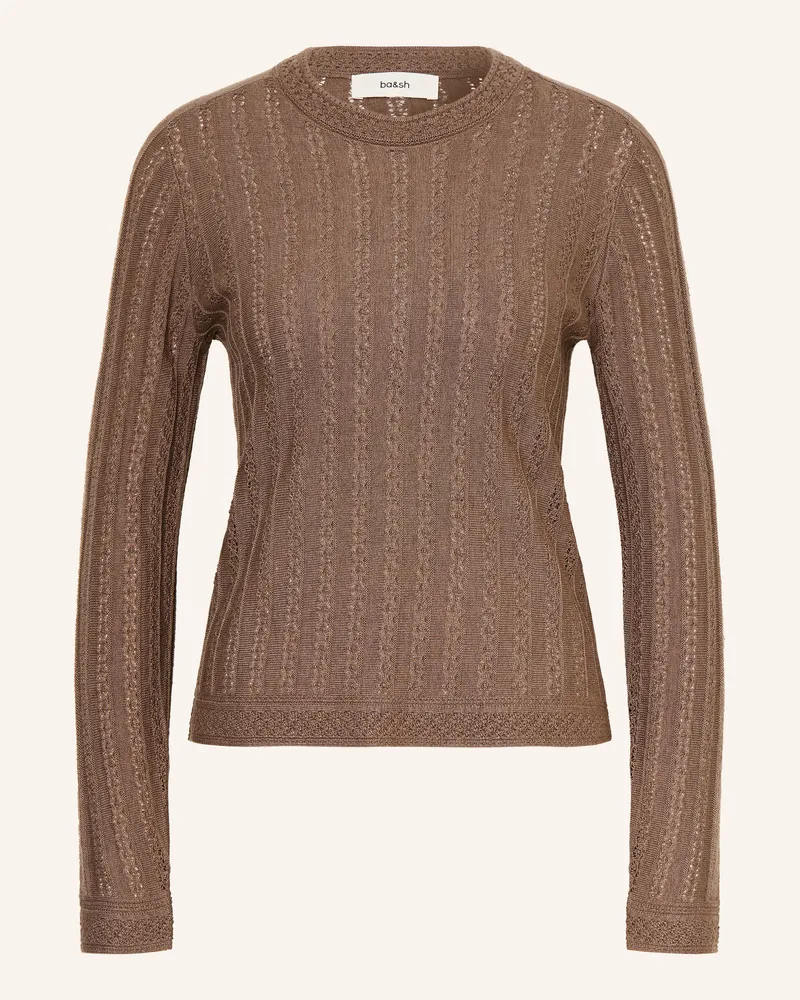ba&sh Pullover Dakar braun Taupe