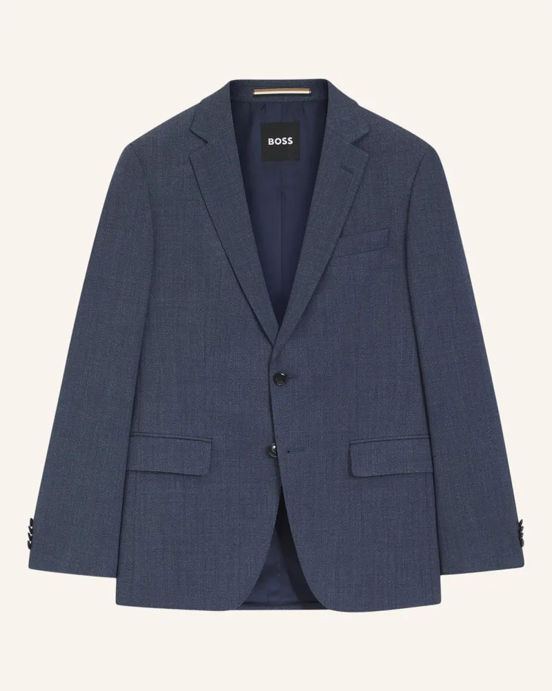 HUGO BOSS Blazer H-HUGE-253 Slim Fit Blau
