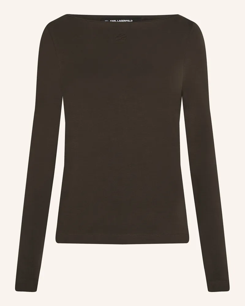 Karl Lagerfeld Top Braun