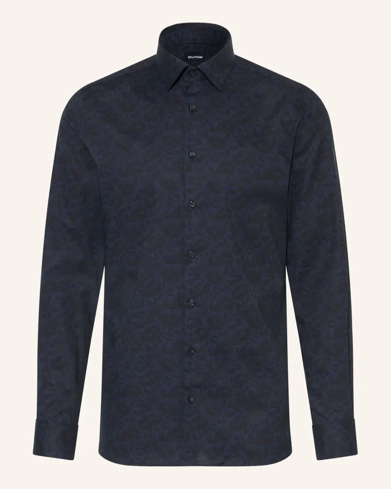 Olymp Hemd Body Fit blau Dunkelblau