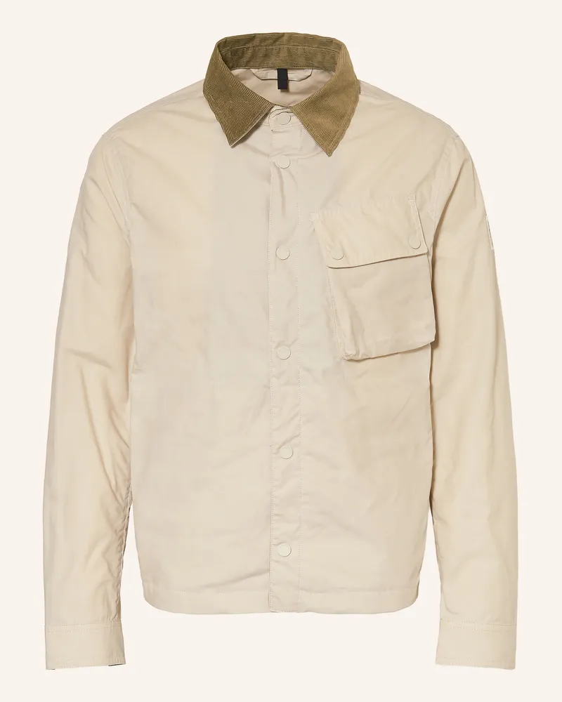 Belstaff Overjacket Im Materialmix beige Beige