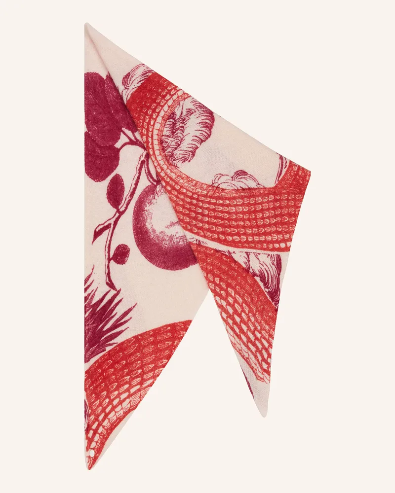 Friendly Hunting Dreieckstuch aus Cashmere Hellrosa