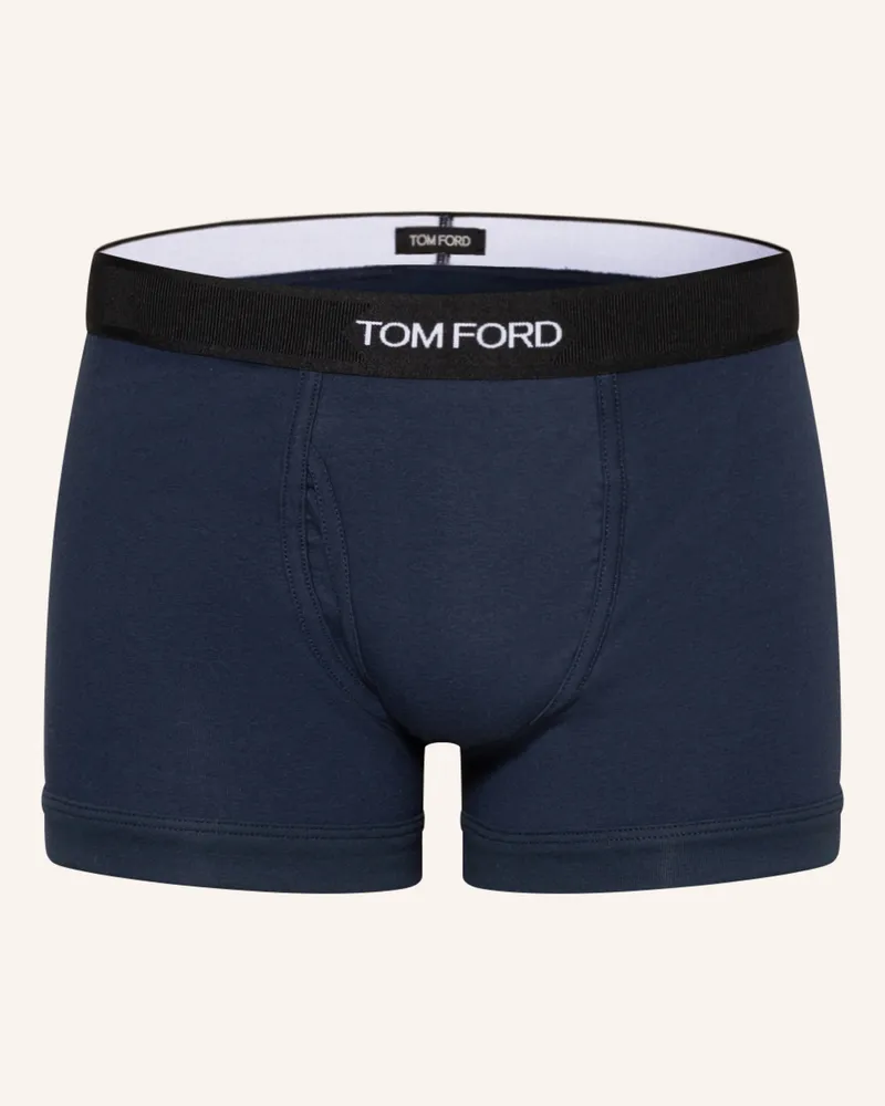 Tom Ford Boxershorts blau Dunkelblau